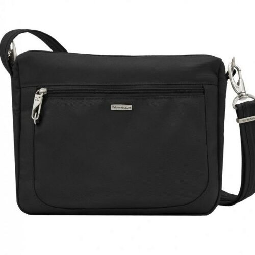 Travelon Classic Crossbody Umhängetasche, diebstahlsicher