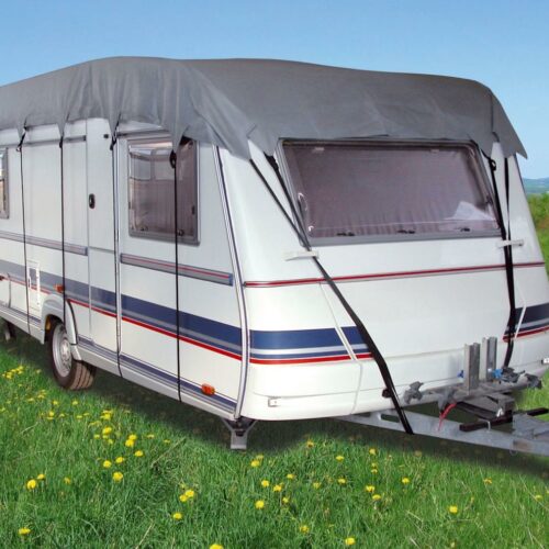 Eurotrail Dachschutzplane, wasserabweisend, 700-750x300cm