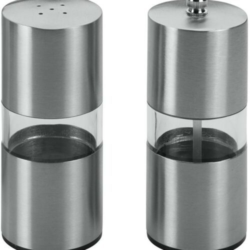 Metaltex Salzstreuer u. Gewürzmühle, 2er-Set