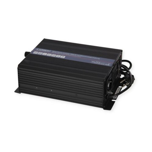 Carbest Sinus-Wechselrichter mit Netzvorrangschaltung u. integriertem Ladegerät, 1000W