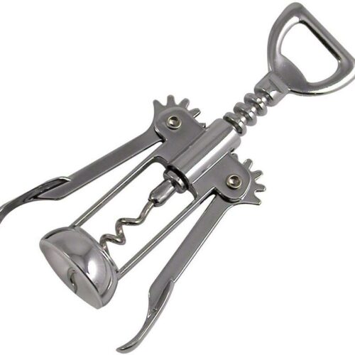 Metaltex Hebelkorkenzieher, verchromt, 16cm