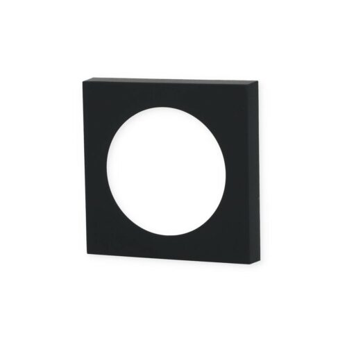 Berker Integro Pure Rahmen, 1-fach, schwarz matt