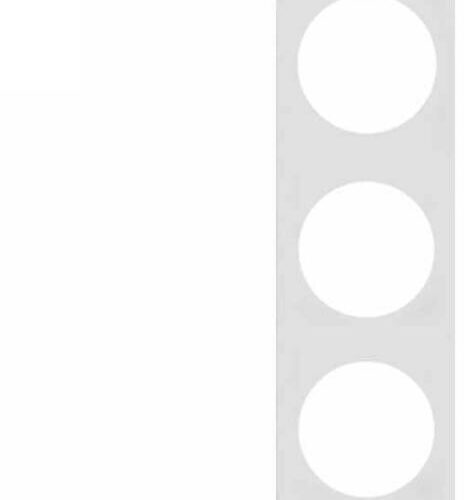 Berker Integro Pure Rahmen, 3-fach, chrom glanz