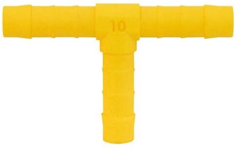 Lilie T-Verbinder für 10mm Schlauch, 2 Stck.