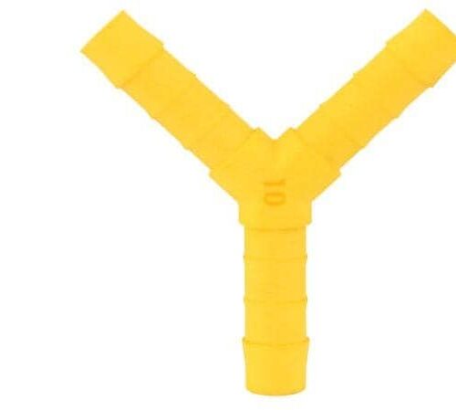 Lilie Y-Verbinder für 10mm Schlauch, 2er-Pack