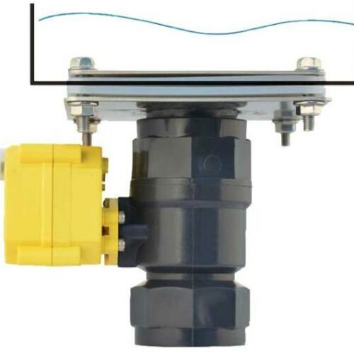 Lilie Elektrisches Kugelhahnventil mit Tankplatte, Rohrdurchmesser, 40mm