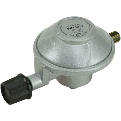 Brunner Gasdruckregler für Campingaz-Gasflaschen, 1kg/h, 50mbar