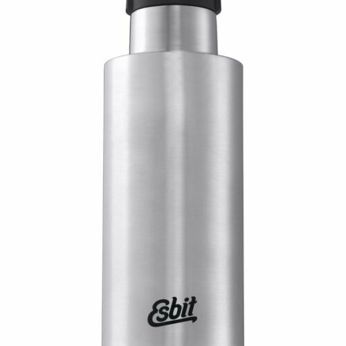 Esbit Sculptor Standard Mouth Isolierflasche, Edelstahl, 750ml, silber