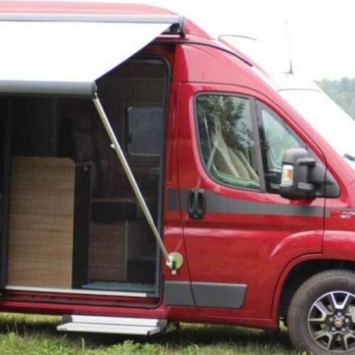 Reimo mulitfix Markisen-Stützfußhalter für Dometic, 2er-Set