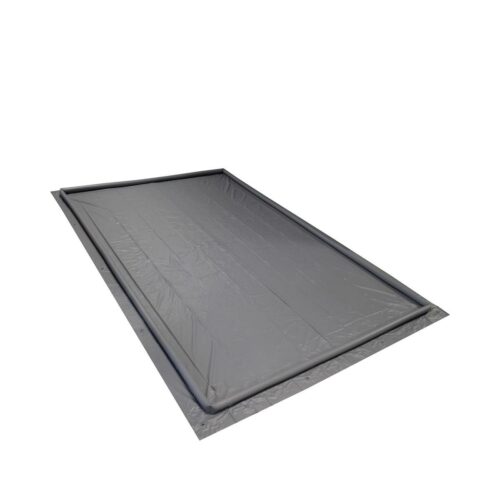 Travellife aufblasbarer Zeltboden, 600x250cm, grau