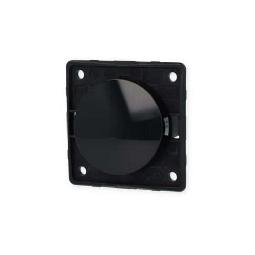 Berker Integro Flow/Pure Wechselschalter, schwarz glänzend, 12/230V