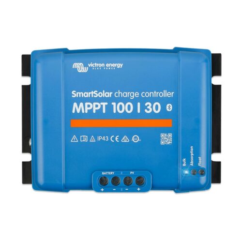Victron SmartSolar MPPT Solarladeregler mit Bluetooth, 12V/24V, 100/30A