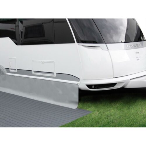 Hindermann Standard Bodenschürze, hellgrau, 400x75cm