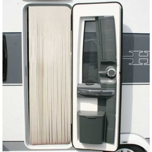 Curtina4U Türvorhang, 60x200cm, creme