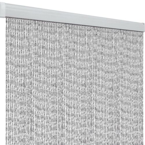Arisol Rain Türvorhang, 100x220cm, silber/weiß