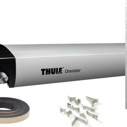 Thule Omnistor 6300 Markise eloxiert/anthrazit, Ducato Komplett-Set, 325cm, Mystic Grey