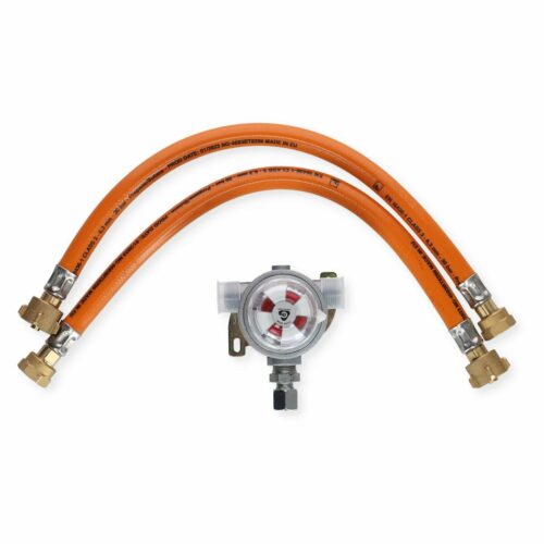 TGO Multimatik Zweiflaschen-Umschaltanlage, 50mbar, SRV 8mm, inkl. Schläuche