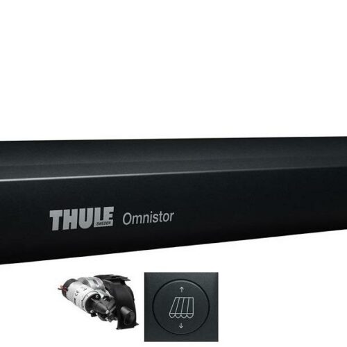 Thule Omnistor 6300 Markise anthrazit, mit 12V-Motor, 400cm, Mystic Grey