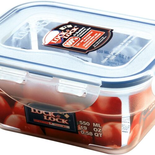 Lock&Lock Classic Frischhaltedose, flach, 550ml