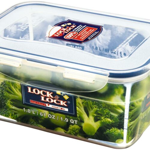 Lock&Lock Classic Frischhaltedose, flach, 1,8L