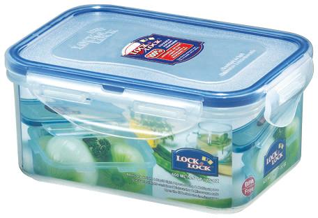 Lock&Lock Classic Frischhaltedose, flach, 600ml