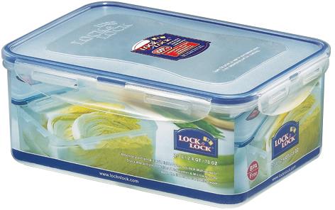 Lock&Lock Classic Frischhaltedose, flach, 2,3L