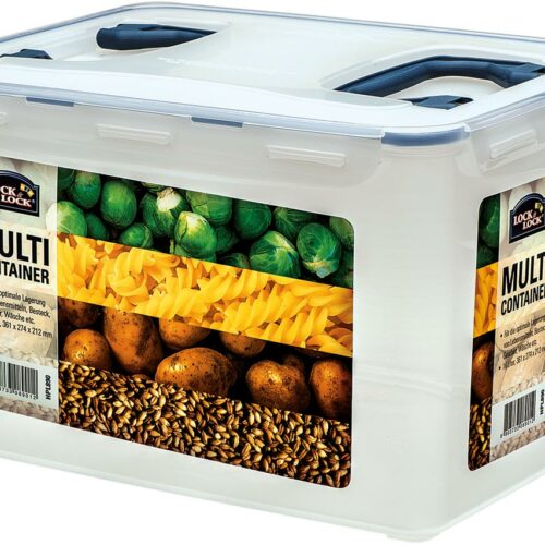 Lock&Lock Classic Aufbewahrungsbox mit Griffen, 16L