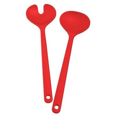 Brunner Salatbesteck, rot