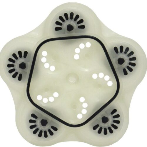 Lilie Ventilsatz Smart-Serie mit Pumpengehäuse-Unterteil und Motoraufnahme, beige