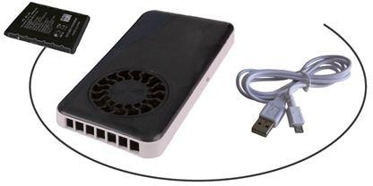 Feuerdesign Lüfter inkl. Akku und Ladekabel für Vesuvio, Mayon