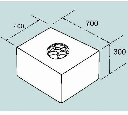 Lilie Wassertank, 80L