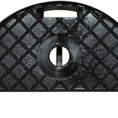 Fußstopfen schwarz - Kesseböhmer Ersatzteil-Nr. 01611T93689 - für HTA 116