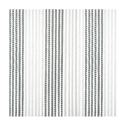 Travellife Korda Türvorhang, 60x190 cm, grau/weiß