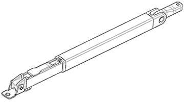 Dometic Stützfuß für PW 1000 3,5-4,5m / PW 1500 3,5-6m / PR2000 3,5-4 m / PR2500 3,5-6m