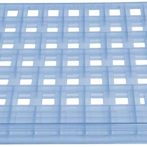 Gitterrost blau, unten – Dometic Ersatzteil – für Dometic-Kühlschränke RML933X, RMLT 933X, 33.1 x 30.8 cm