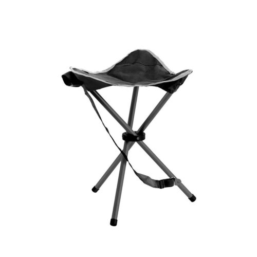 Brunner Niro Dreibeinhocker, schwarz