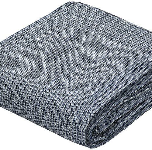 Pro Plus Zeltteppich, blau-grau, 250x500cm