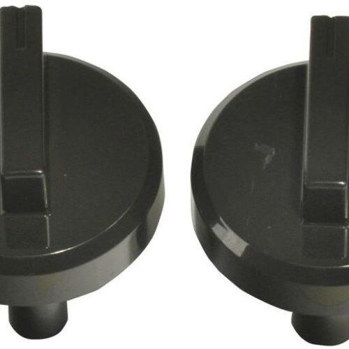 Drehknopf-Kit, schwarz-grau – Dometic Ersatzteil – für Dometic-Kühlschränke RML 9430