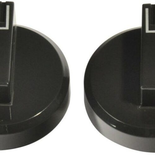 Drehknöpfe Wahlschalter Kit, 2 Stück, grau – Dometic Ersatzteil – für Dometic-Kühlschränke RML8230, RML 9330