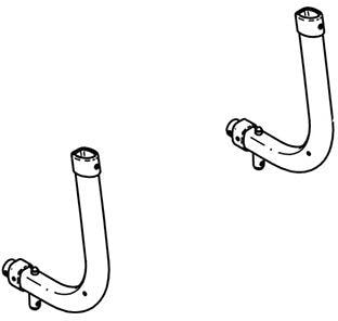 Unterer Tragarm - Thule Ersatzteil Nr. 1500602396 - für Excellent SV Fahrradträger