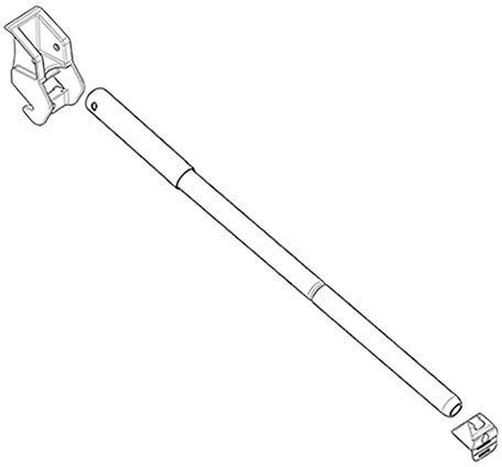 Spannstange - Dometic Ersatzteil Nr. 44700002882 - für PW1000 / PW1500 / PR2000 / PR2500