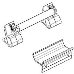Tuchführung und Frontblendenzuführung - Dometic Ersatzteil Nr. 44700003120 - passend für PW1000 / PW1500, 4,5-6m