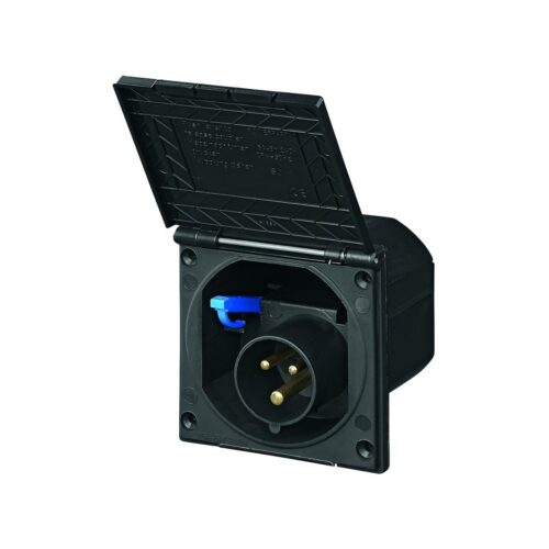 Pro Plus CEE-Einspeisestecker, 16A/230V, schwarz