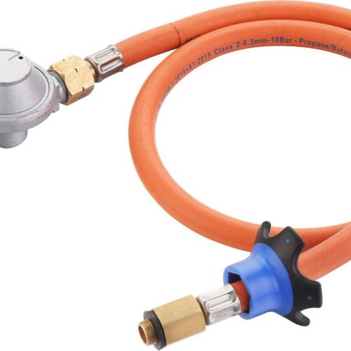 Cadac HP Gasdruckregler mit Gasschlauch 85cm für Gasflaschenbetrieb