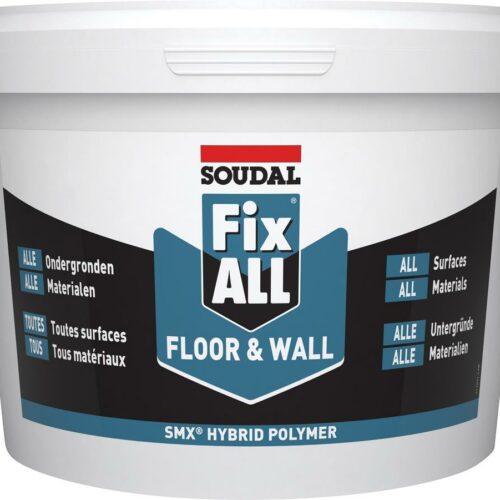 Soudal Fix All Floor and Wall Konstruktionskleber, 4kg Eimer, weiß