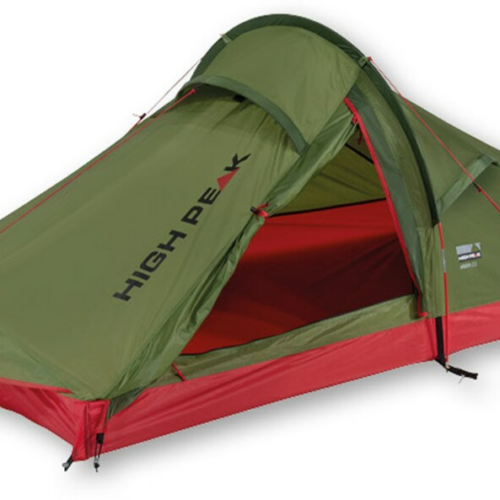 High Peak Siskin 2.0 Zelt, 2-Personen, 230x120cm, pesto/rot