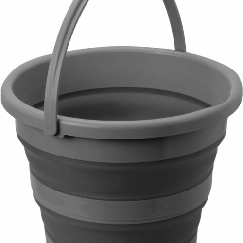 Brunner Drum Fold-Away Eimer, 15L, grau