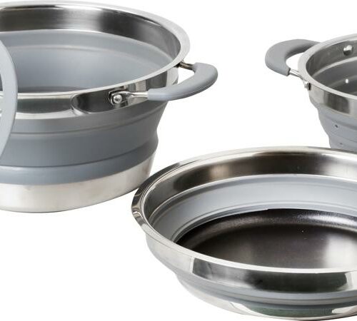 Brunner Volcano Pasta Al Volo Kochset, 4-teilig, Ø24cm