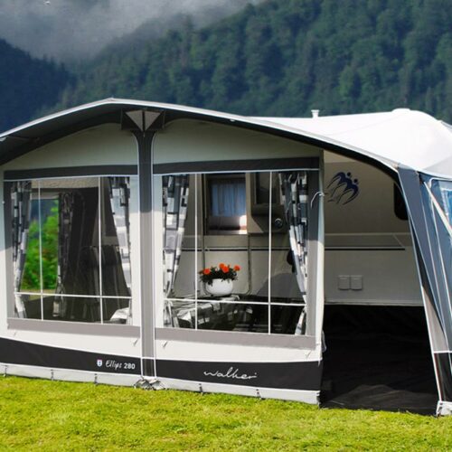 Walker Ellips 280 Vorzelt, 1006-1035cm (Gr. 1020), mit Stahl-Gestänge