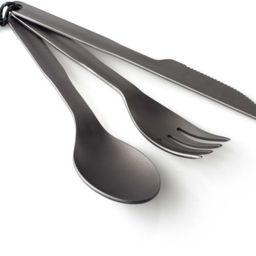 GSI Outdoors Campingbesteck, Halulite, 3-teilig